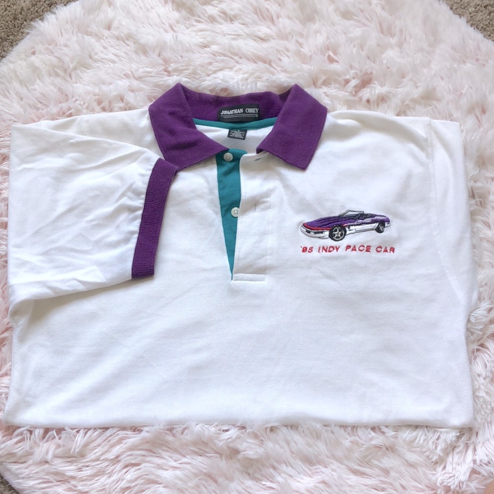 Vintage ‘95 Indy pace car Jonathan Corey polo